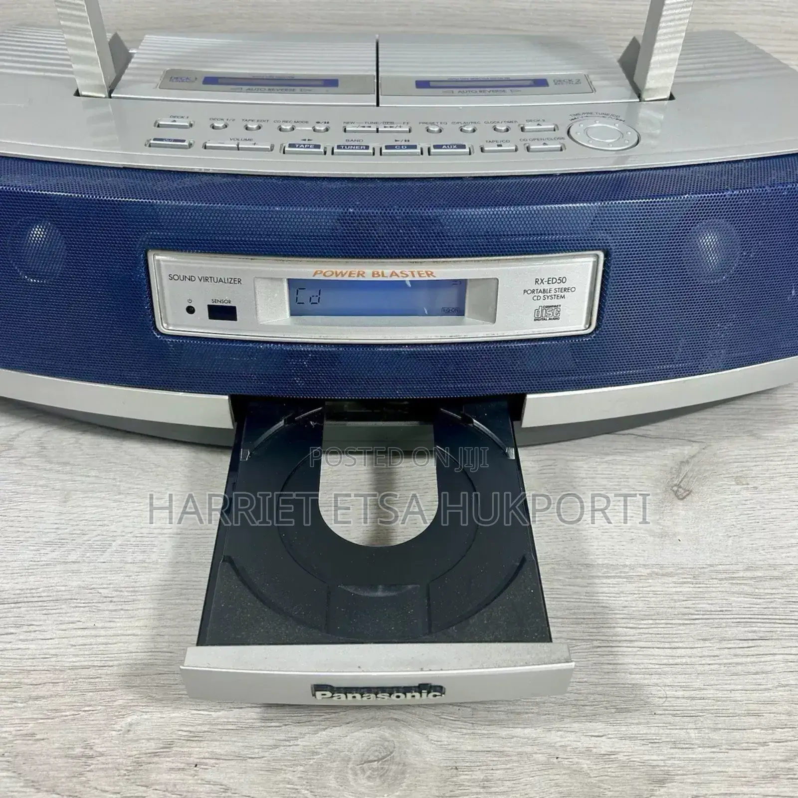 Panasonic Rx-Ed50 Radio,Cd Player,Cassette Player/Recorder