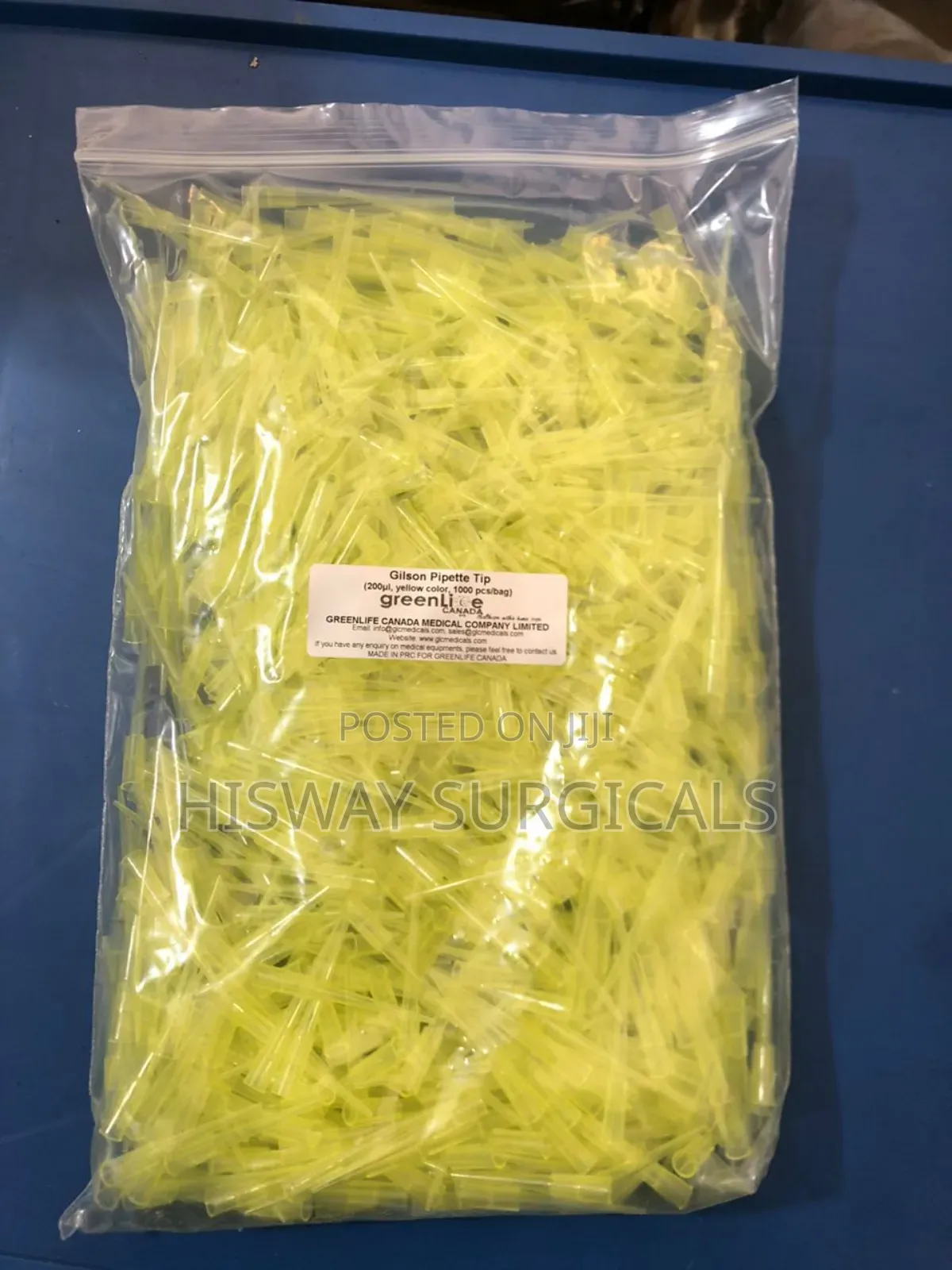 Micropipette Yellow Pipette
