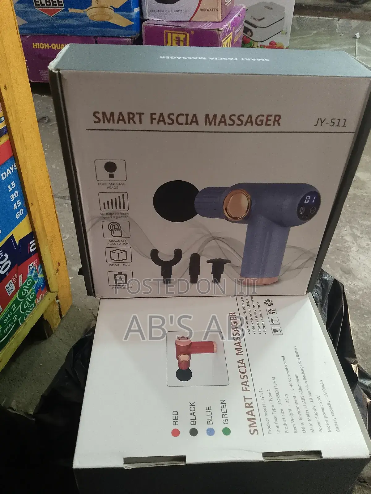 Smart Fascia Massager Gun