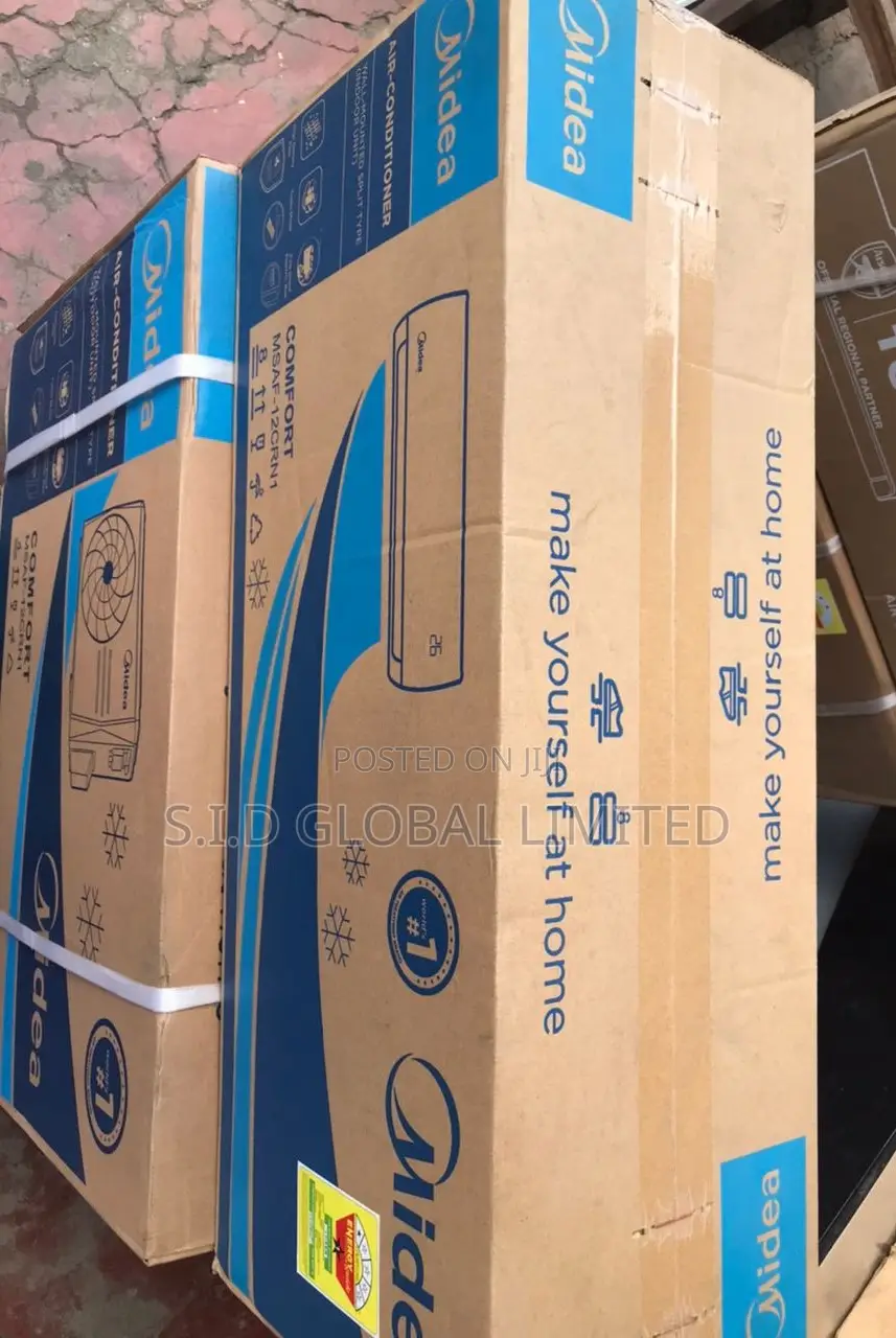 Bring Home Cool Vibe With Midea 1.5hp Split R410 AC