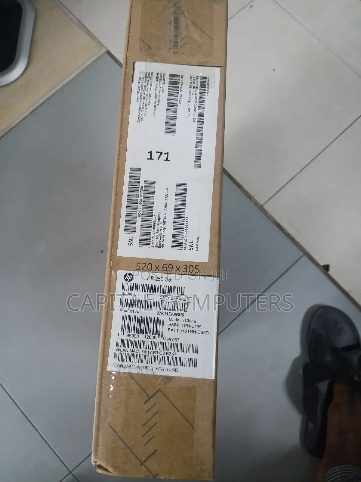 New Laptop HP 250 G8 4GB Intel HDD 1T