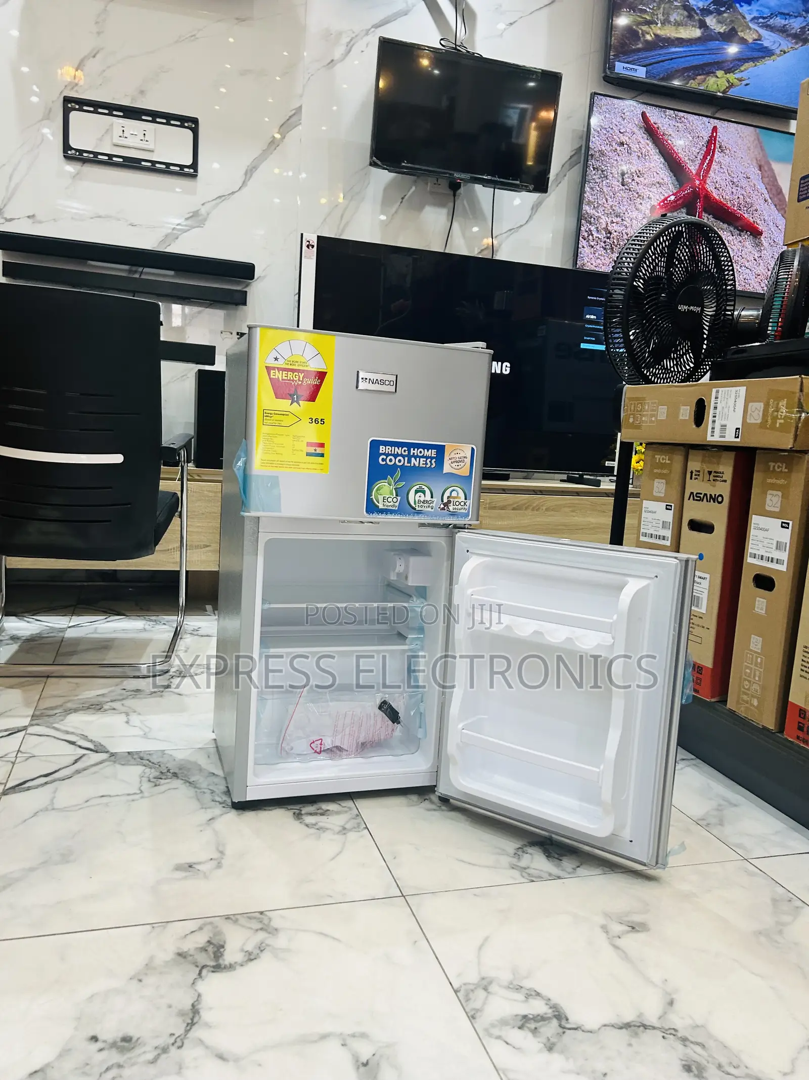 Quality Yet Affordable Double Door Fridge Nasco Nas-120