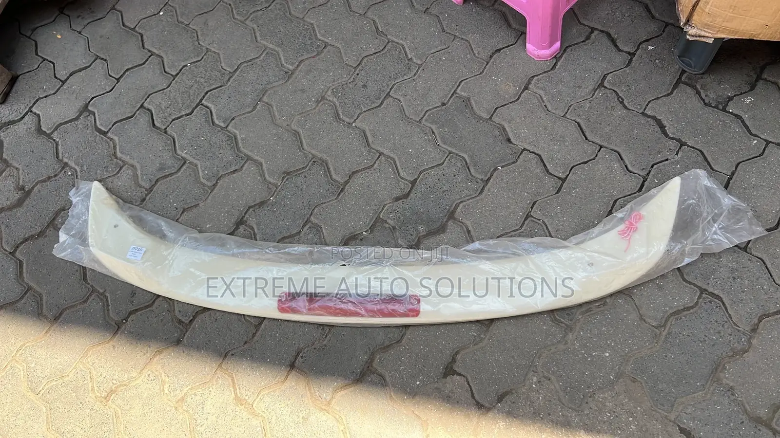 Toyota Yaris 2010 Saloon Boot Spoiler