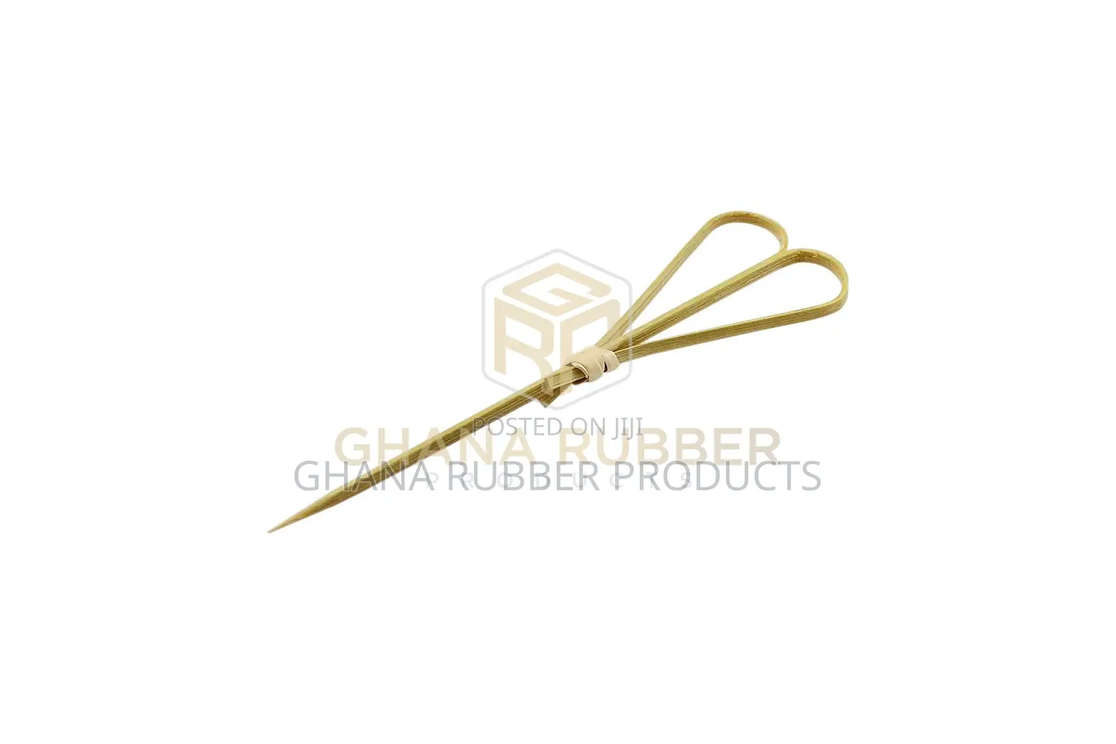Bamboo Heart Pick Beaded 12cm (5000pcs)