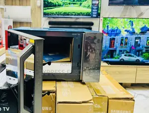 Black Microwave Oven . Fast Cook Mode 20L