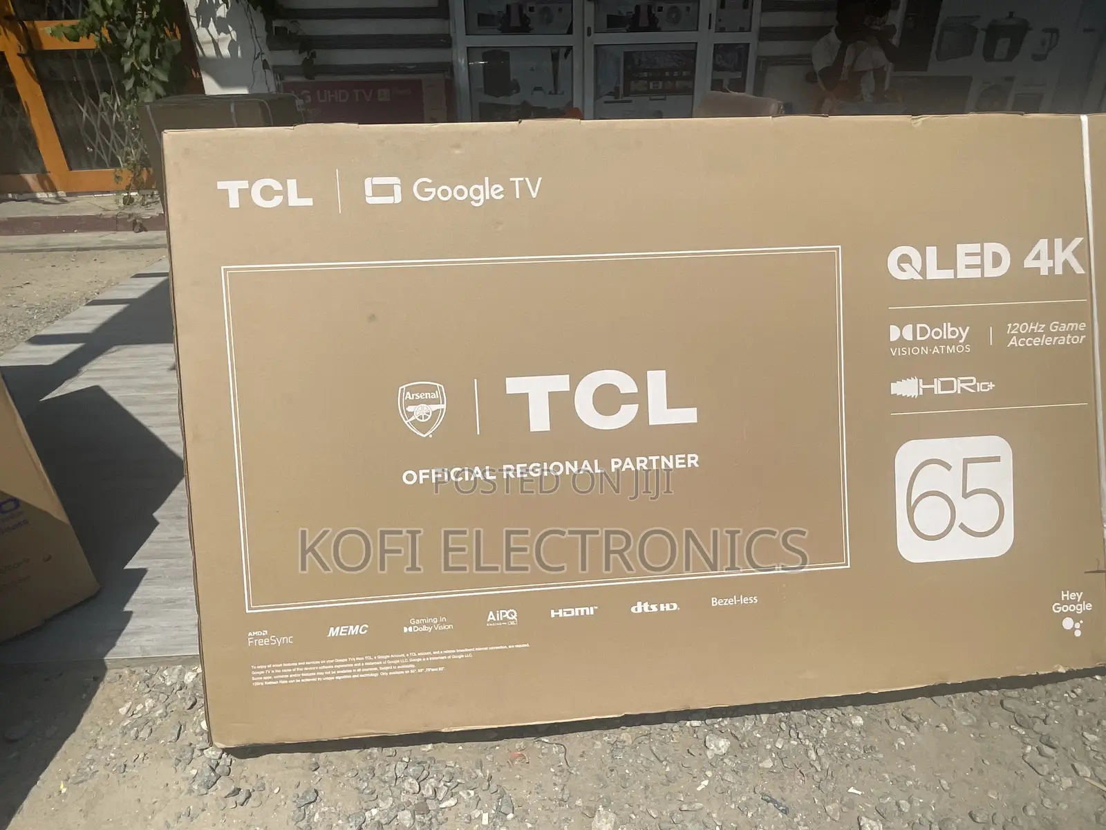 (Easy Setup and Navigation) TCL 65′′ Qled Smart Google Tv