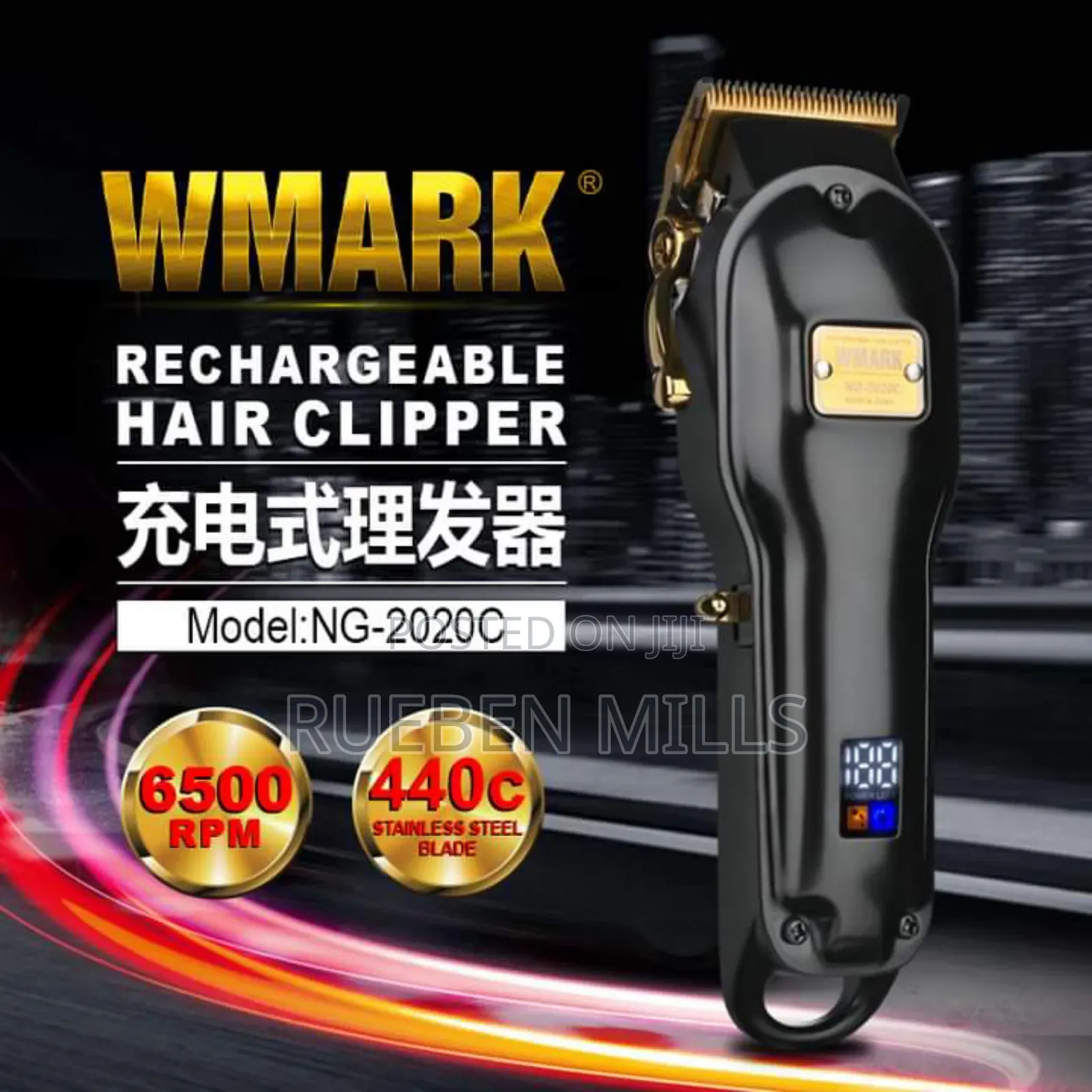 Portable Home and Salon Electric Hair Clipper Machine