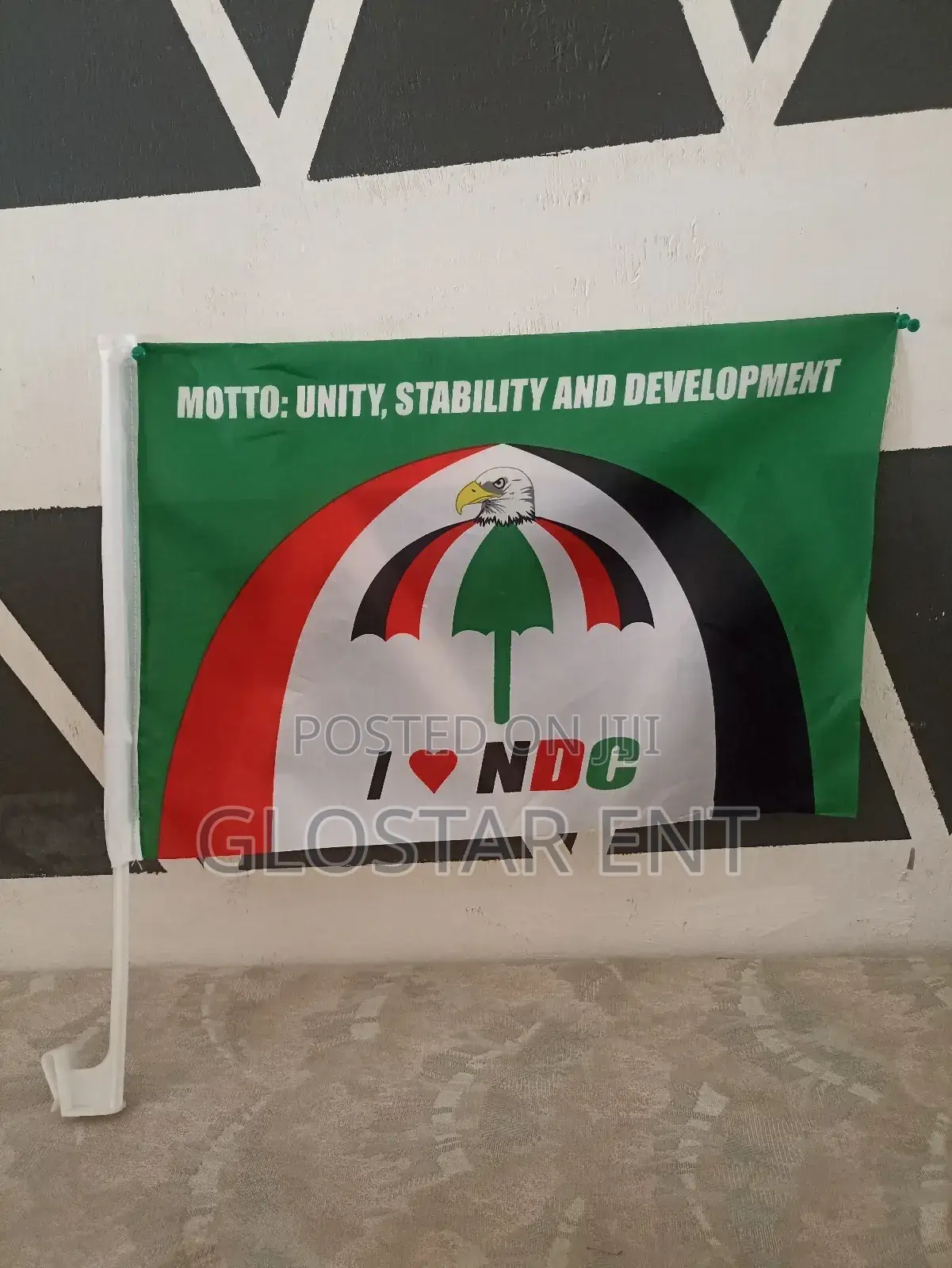 NPP NDC Car Flag