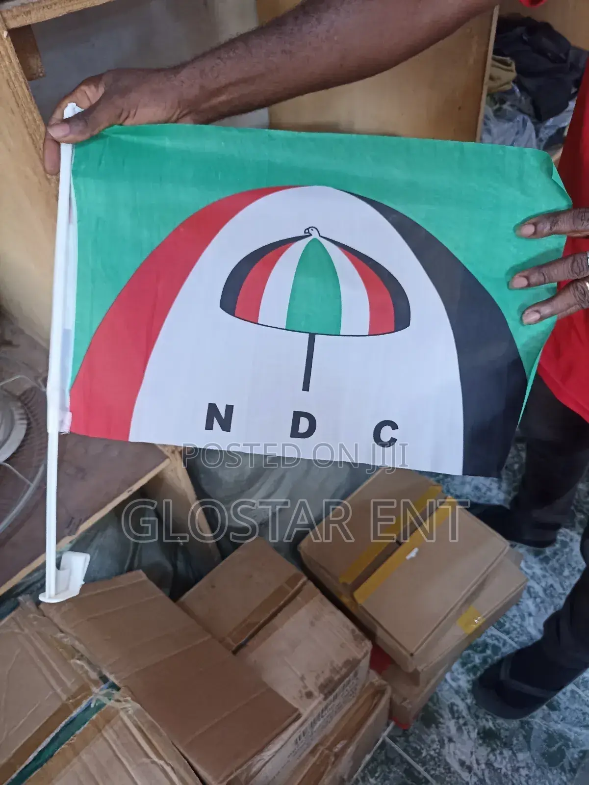 NPP NDC Car Flag