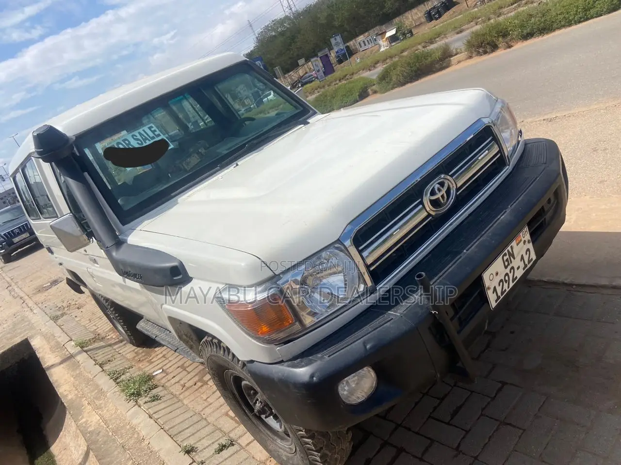 Toyota Land Cruiser 2012 White in Ablekuma Cars, Abuu Hamidu Jiji