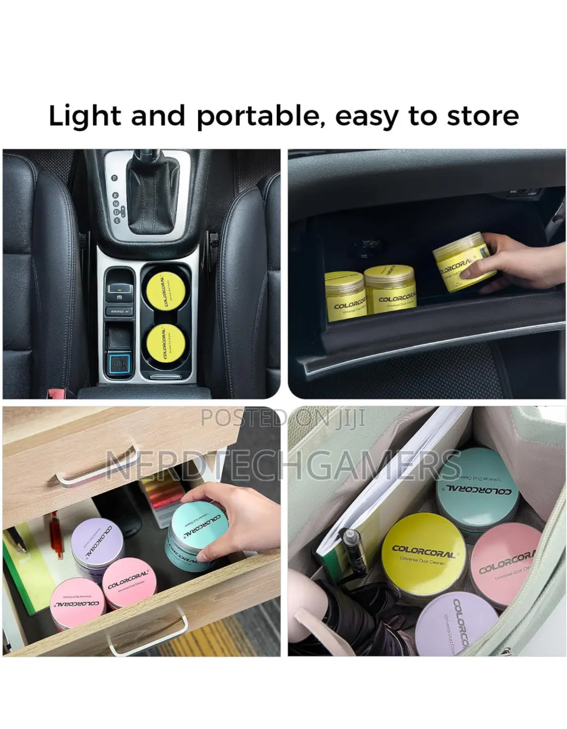 COLORCORAL Cleaning Gel Universal Dust Cleaner for PC