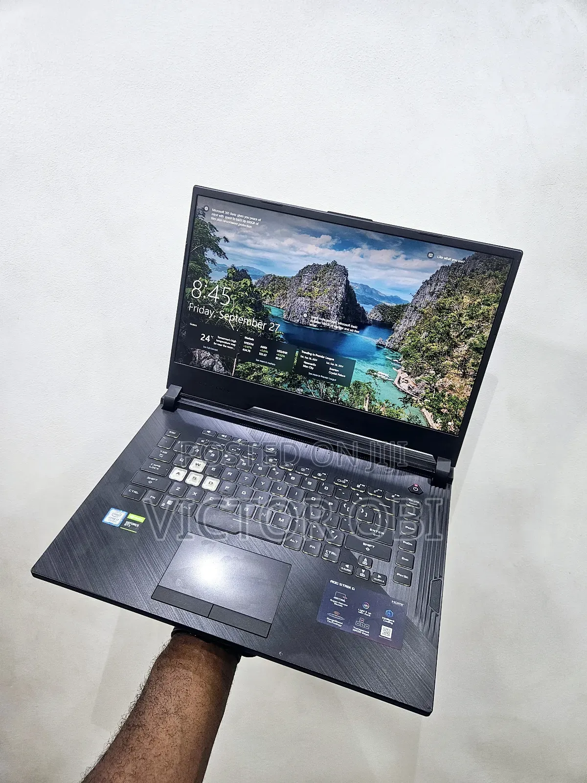 Laptop Asus ROG Strix G15 G512 16GB Intel Core I7 SSD 128GB