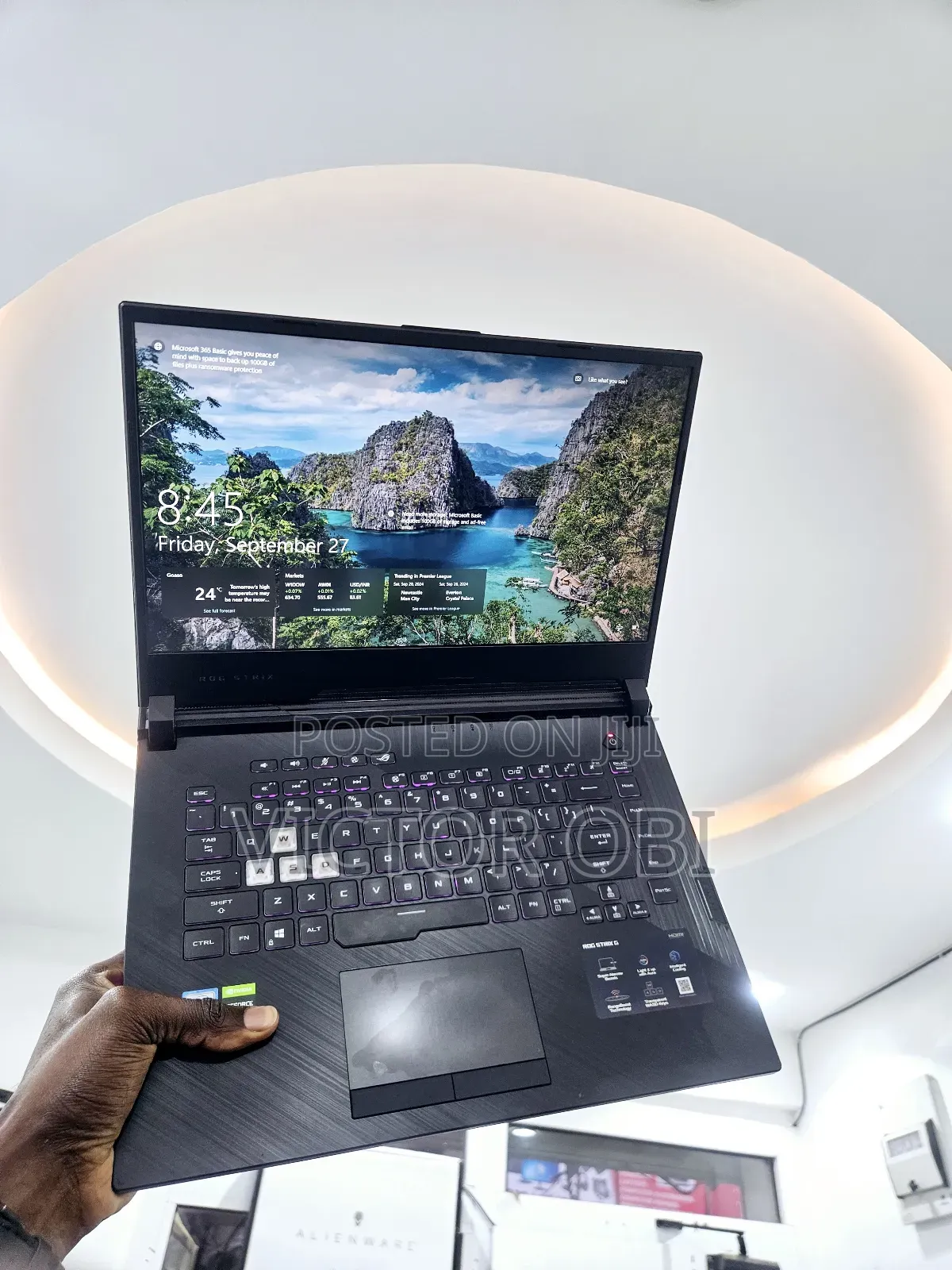 Laptop Asus ROG Strix G15 G512 16GB Intel Core I7 SSD 128GB