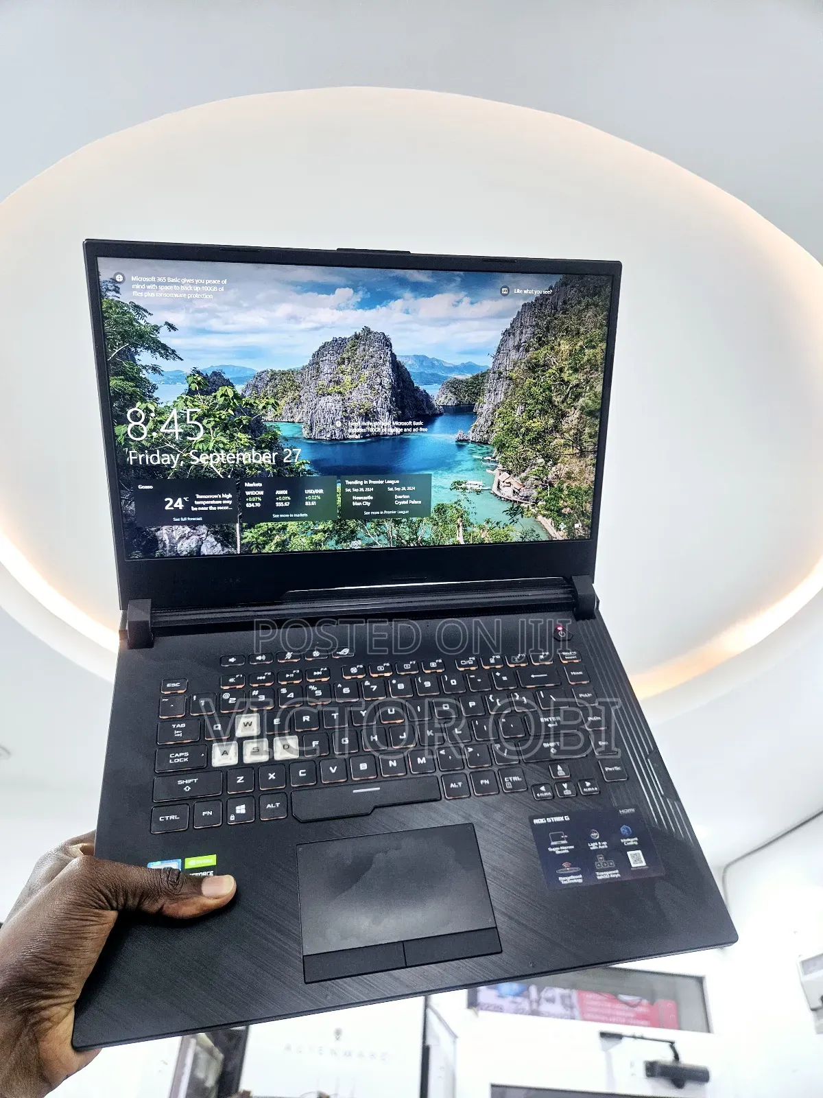 Laptop Asus ROG Strix G15 G512 16GB Intel Core I7 SSD 128GB