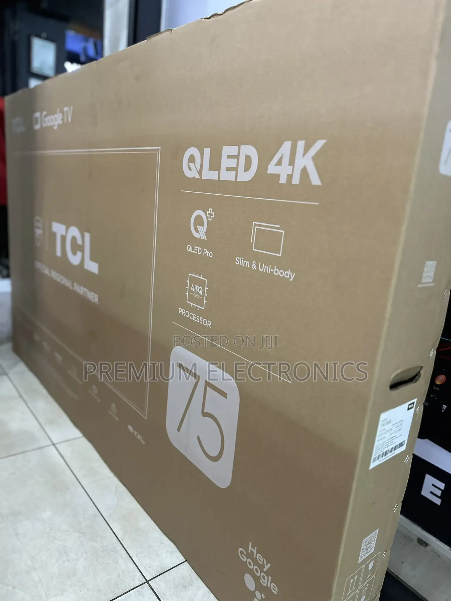 Tcl 75" Ultra Hd Smart Qled Pro Google Tv 75p7k 2025