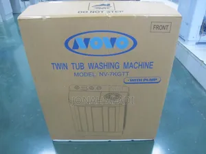 Novo 7kg Twin Tub Semi Automatic Washing Machine Nv-7kgtt