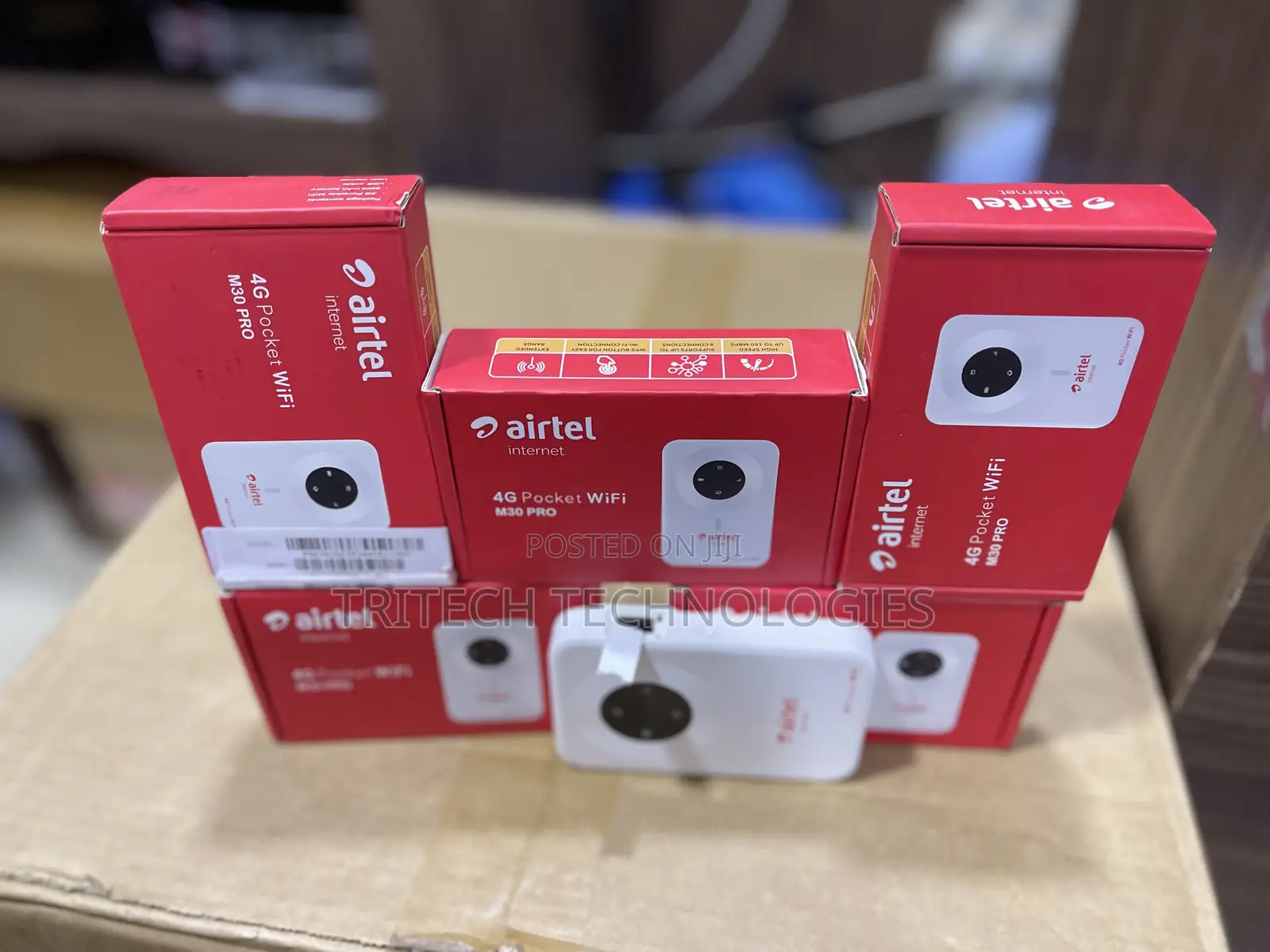 Airtel Universal 4G LTE Mifi+1 Lan Port Support Turbonet Sim
