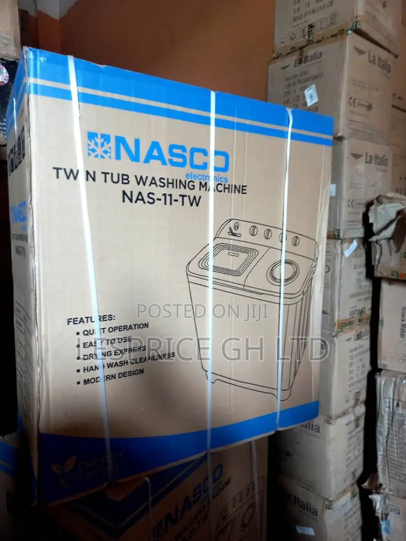Clean Wash//Nasco 11kg Twin Tub Washing Machine
