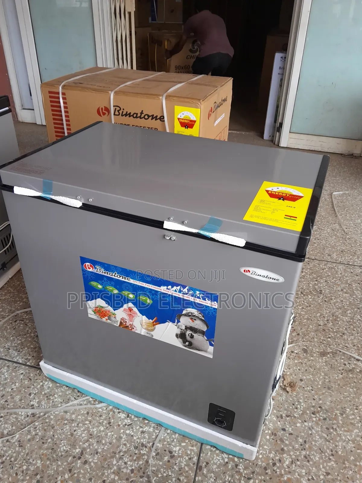 Binatone Durable Chest Freezer 157 Litres