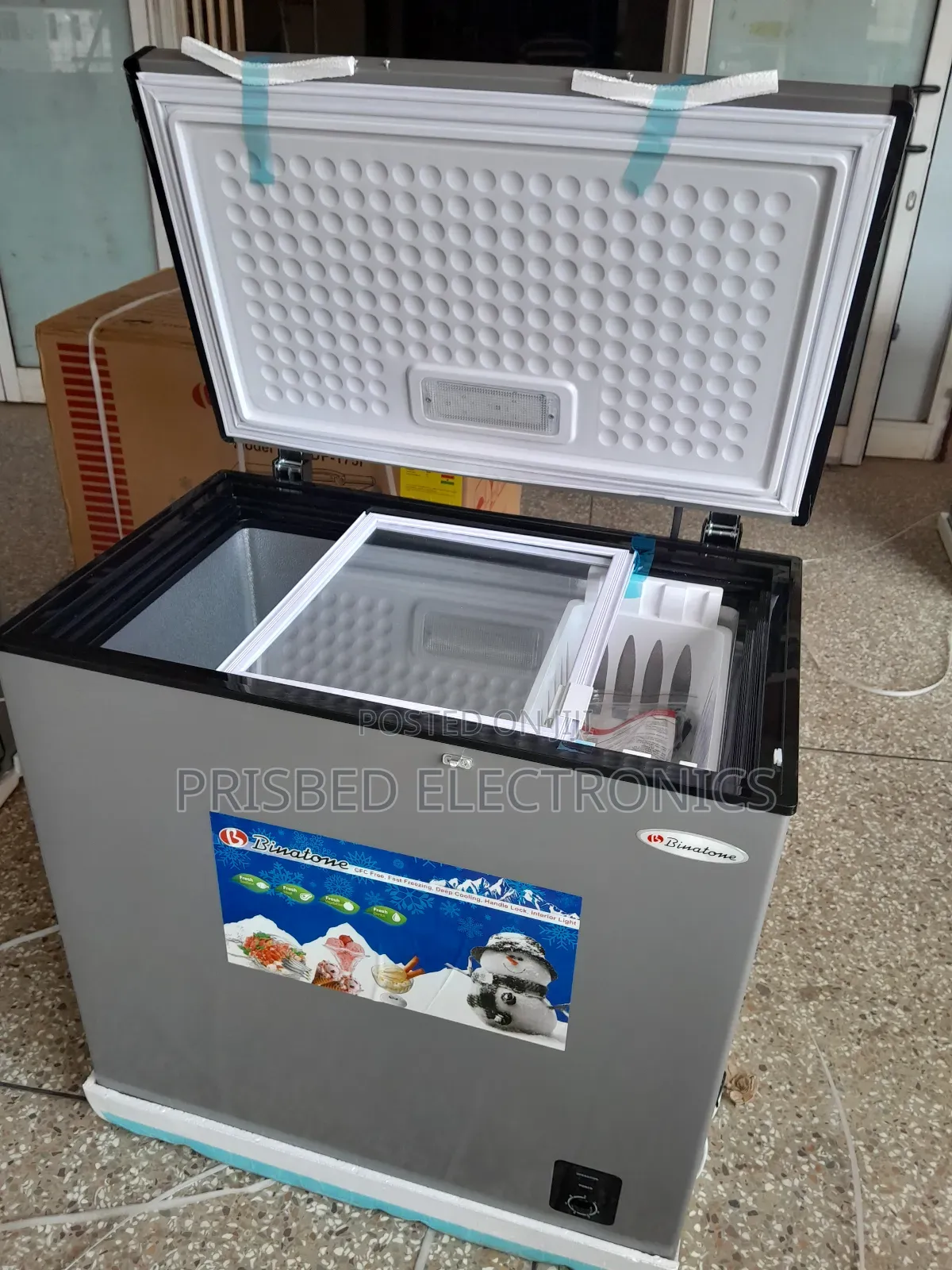 Binatone Durable Chest Freezer 157 Litres