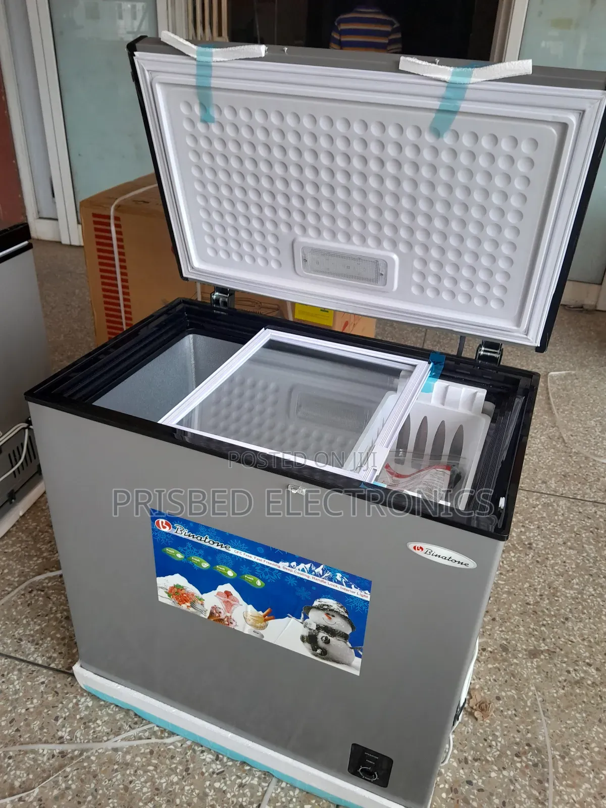 Binatone Durable Chest Freezer 157 Litres