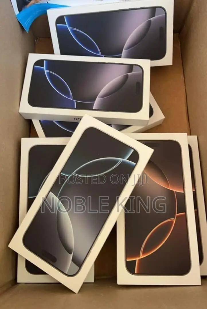 New Apple iPhone 16 Pro Max 256 GB Black