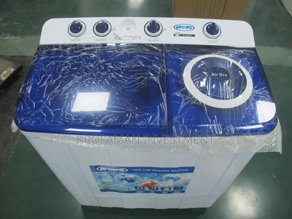 Novo 10kg Twin Tub Semi Auto Wahing Machine