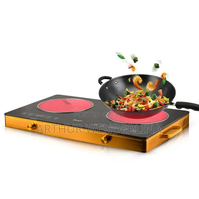 Silver Crest 2 Burner Infrared Cooker Hot Plate Stove