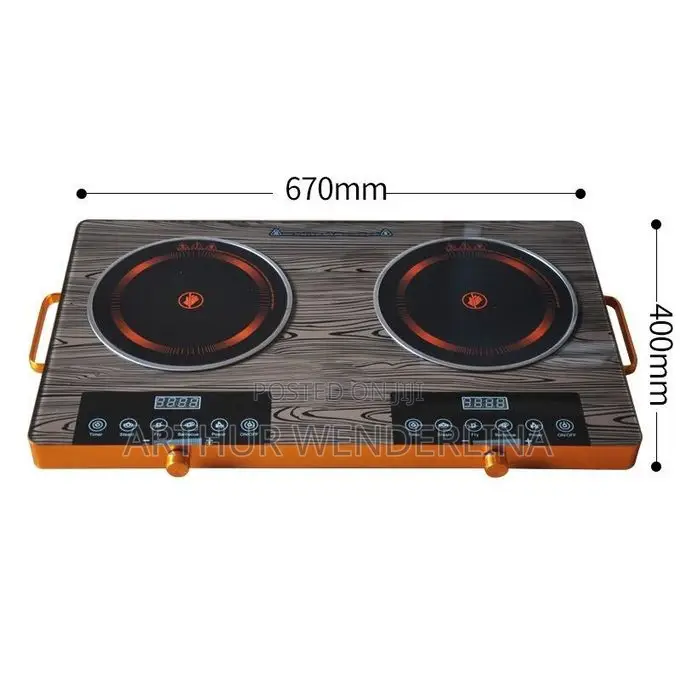 Silver Crest 2 Burner Infrared Cooker Hot Plate Stove