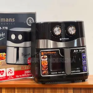Hoffmans 10l/ 10 Liters Air Fryer HM 778 - Black