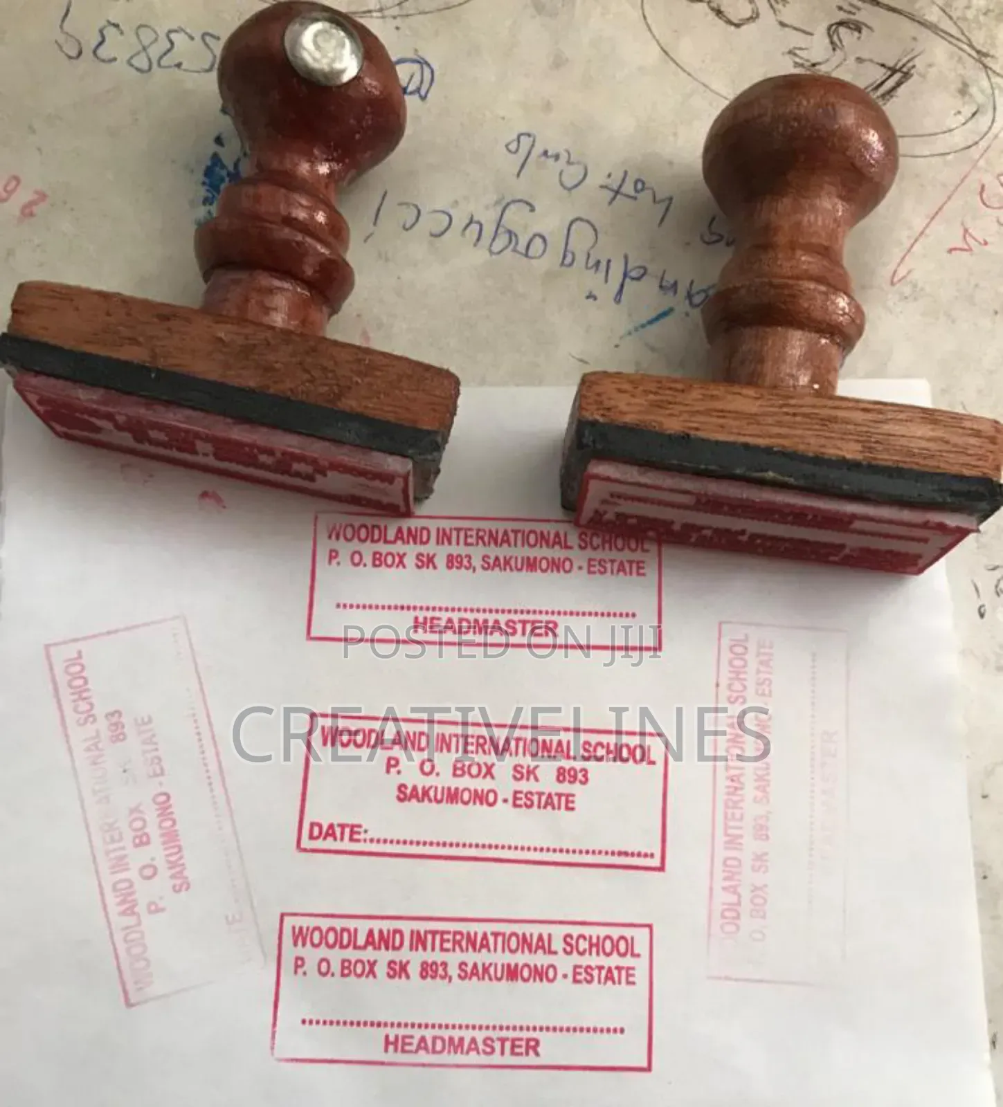 Wooden Stamp