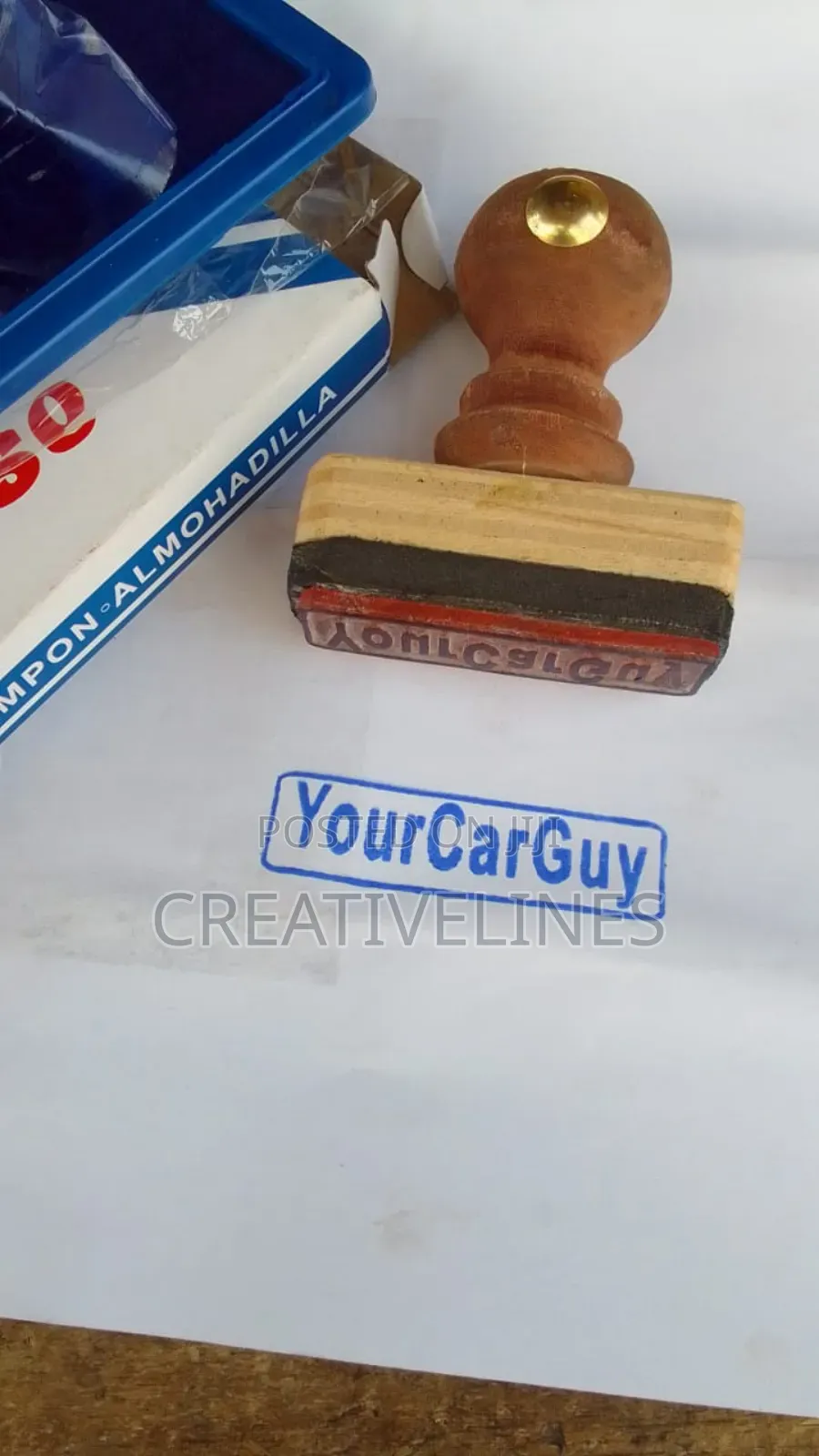 Wooden Stamp