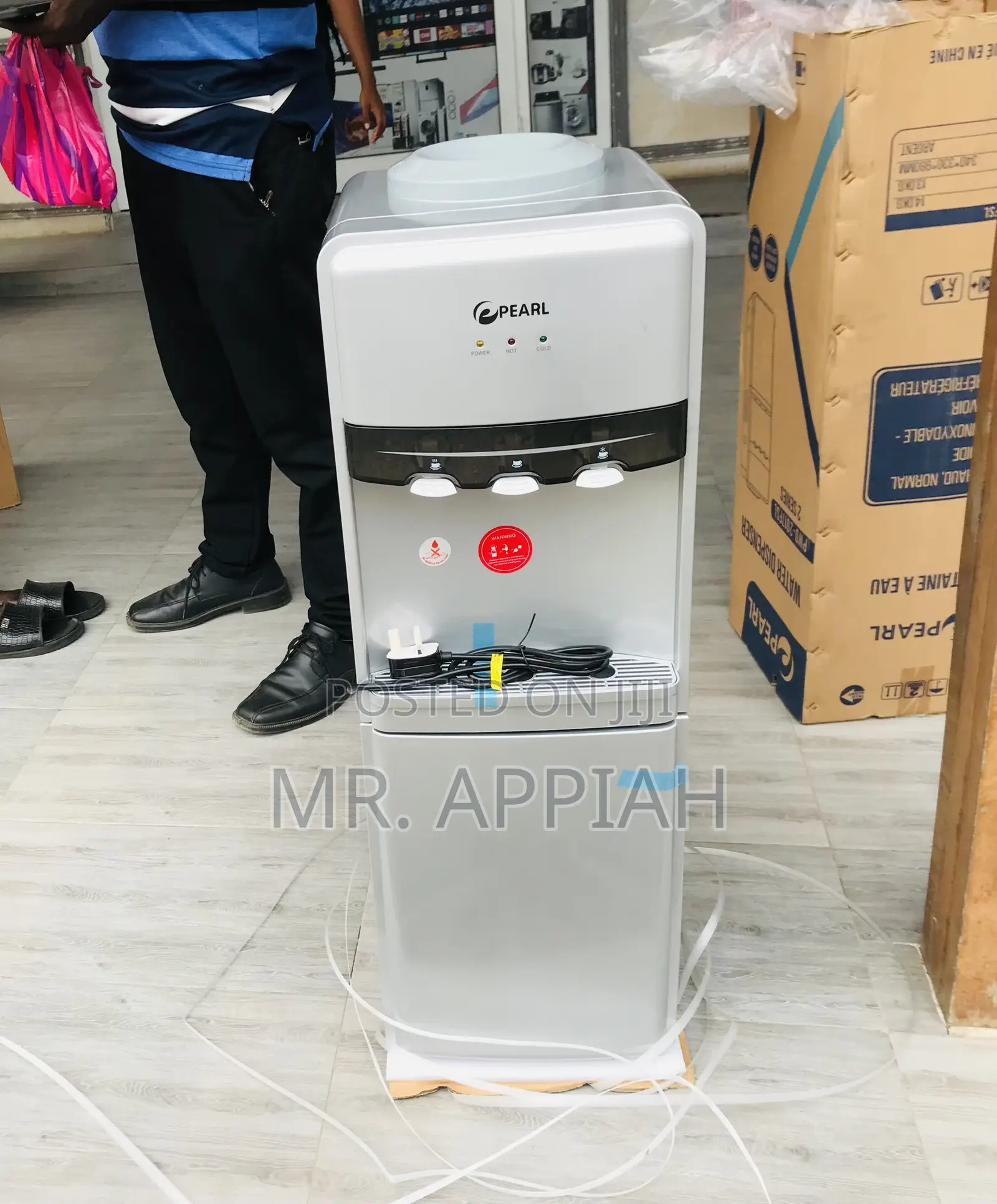 Valuable Pearl PWD 2017 3 TrayElectric Water Dispenser,Gray
