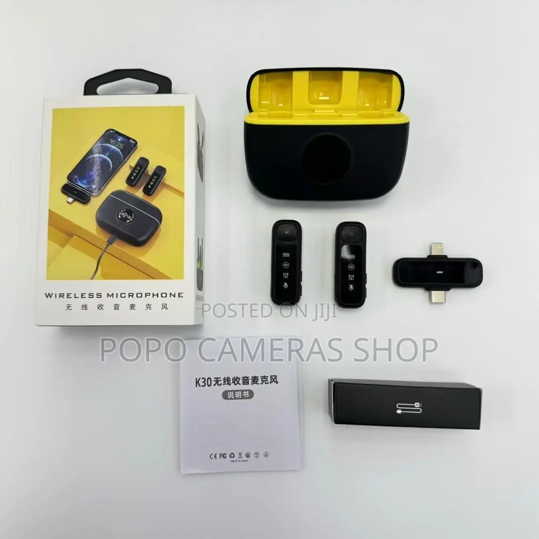 Wireless Microphone for iPhone and Type C