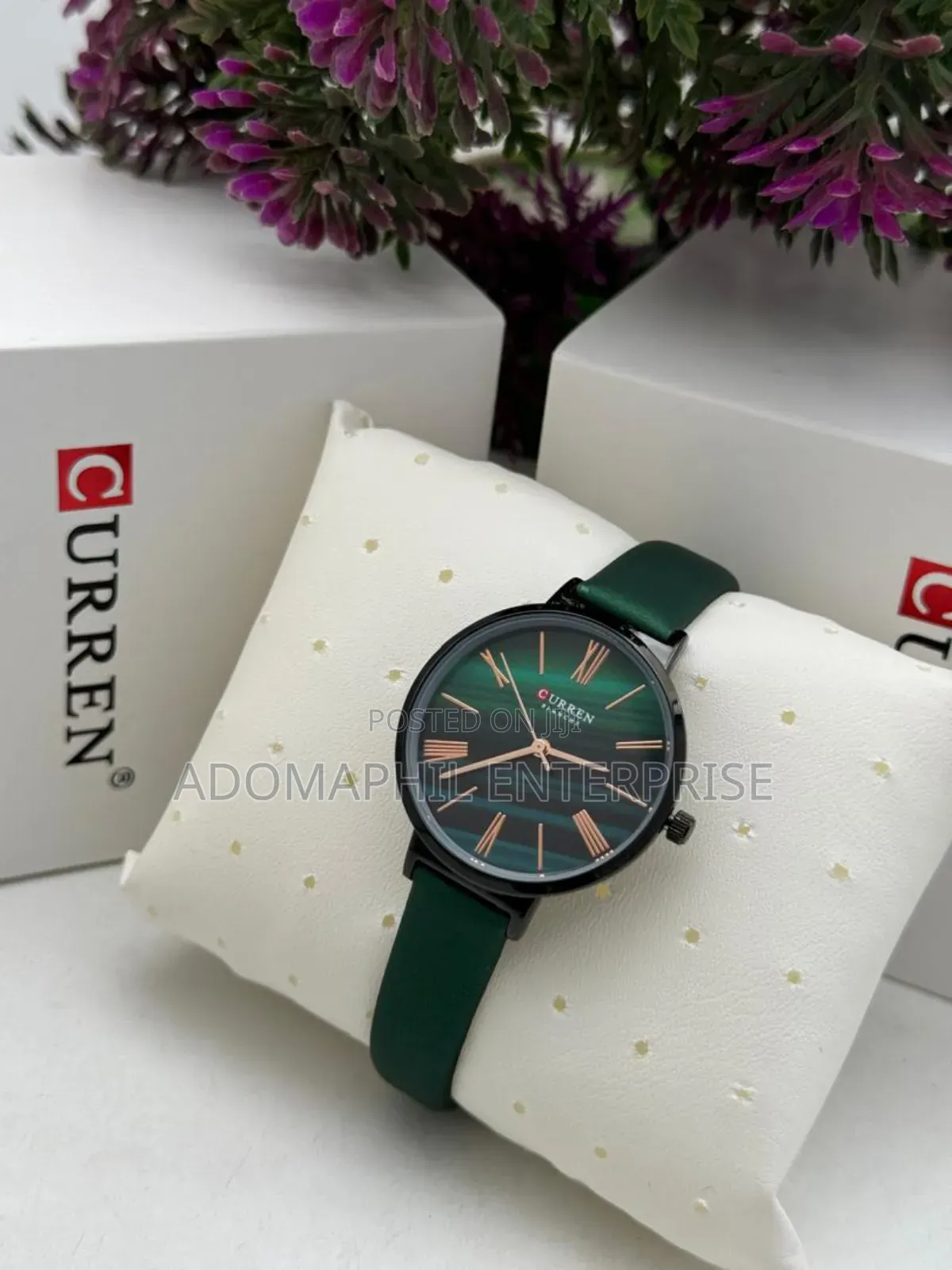 Curren Leather Watch for Ladies