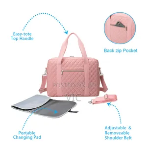 Maternity Diaper Bag With a Changing Mat