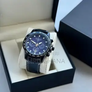 High Quality Black Leather Watch