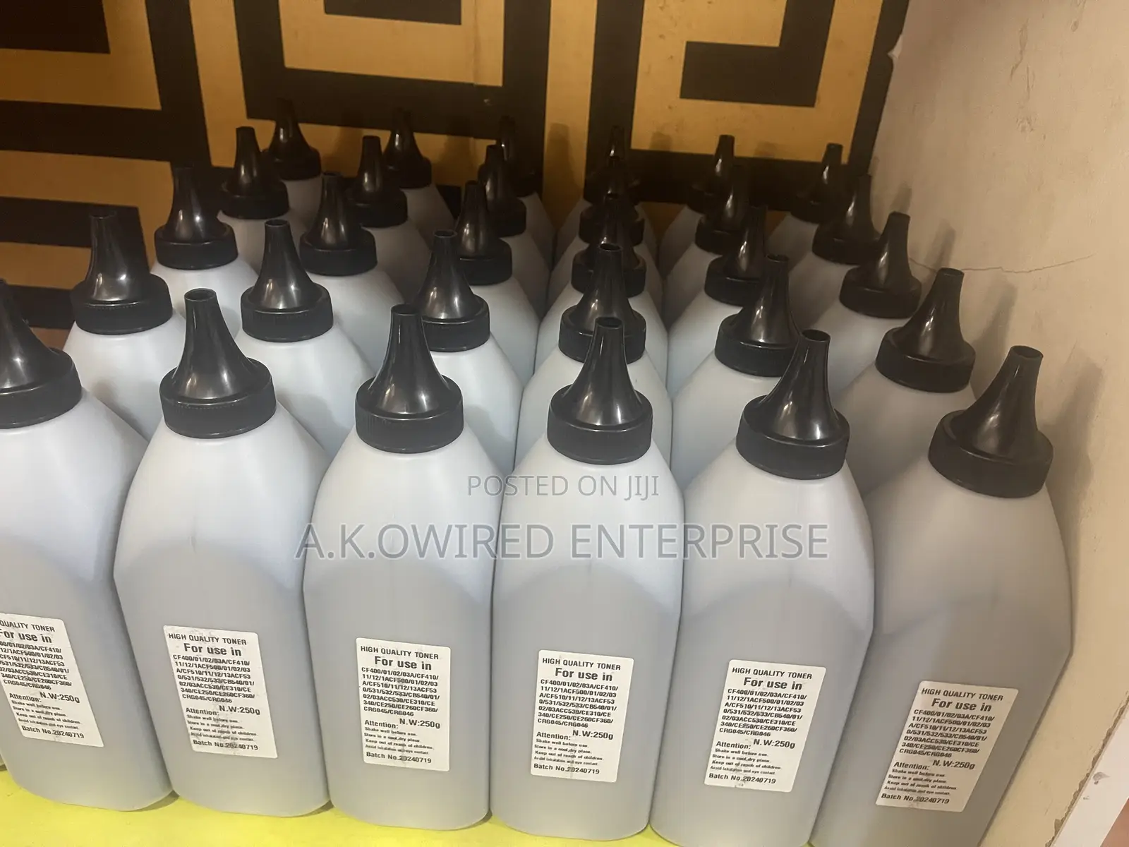 High Quality Refill Toner Powder 250gram Hp/Canon Printer