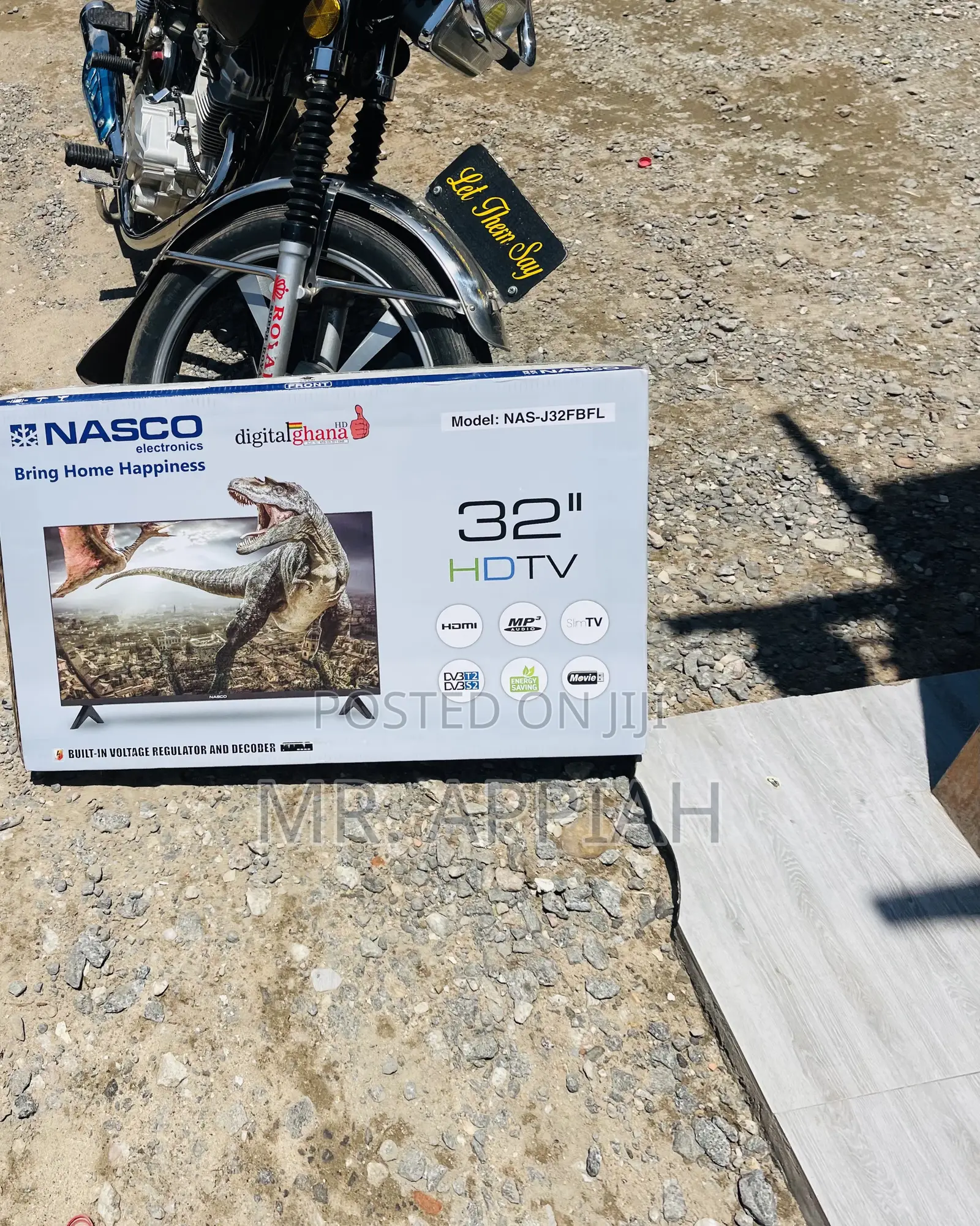 Get Nasco 32 Inch Hd Satellite Television.