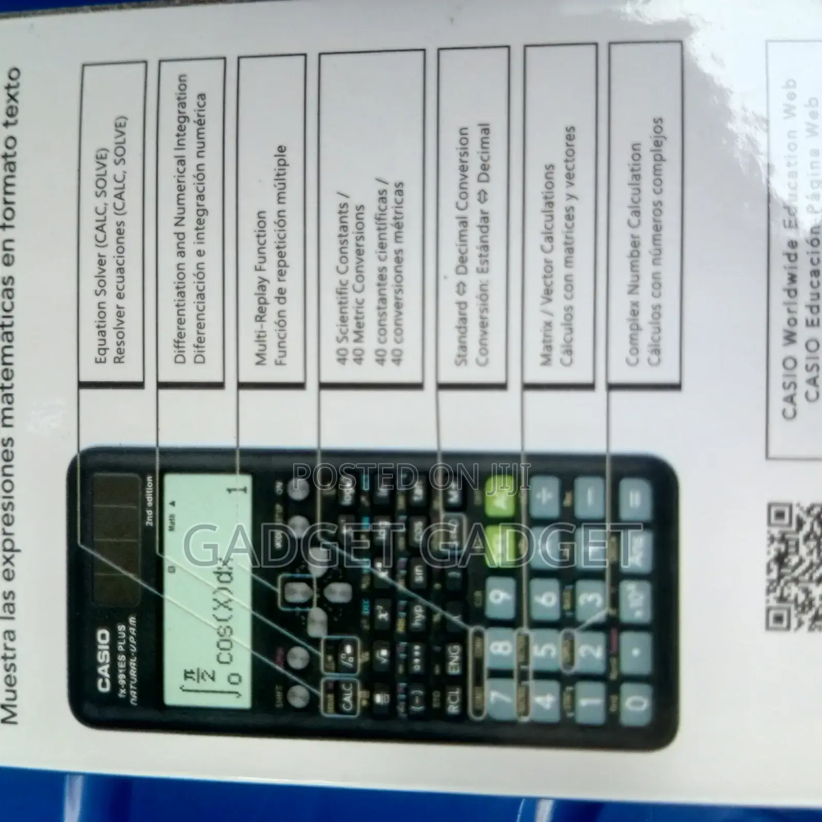 Casio Fx991es PLUS 2nd EDITION