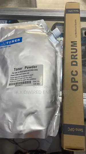 Canon /Hp Refill Toner Powder Black and White Only