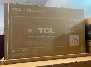 TCL 75” Smart Tv With Wifi, Bluetooth and Google Tv