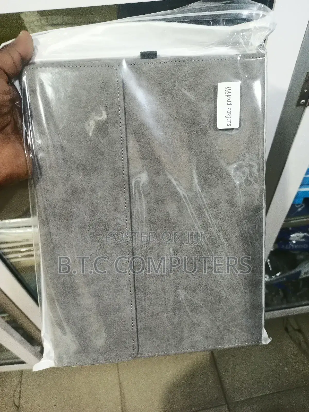 Fabric PU Tablet Case for Microsoft Surface Pro 4/5/6/7