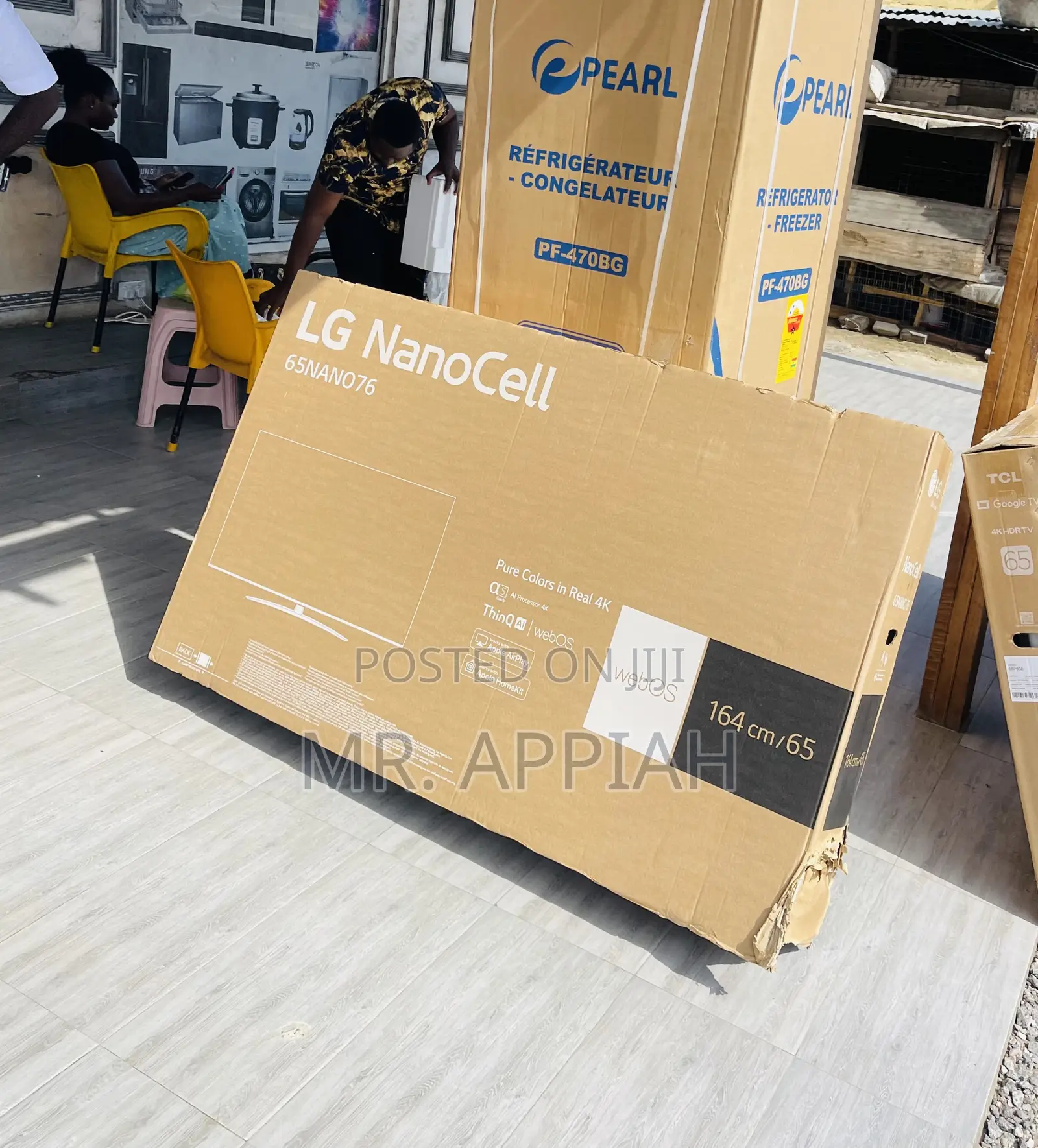 Get Authentic Lg65nano76 65” HDR Smart Nanocell Tv.