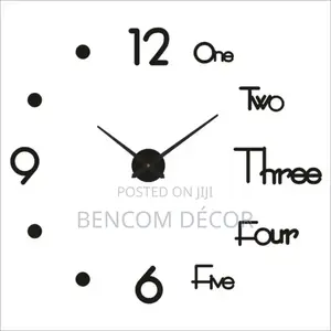 3D Wall Clock – A Perfect Blend of Style Functionality!