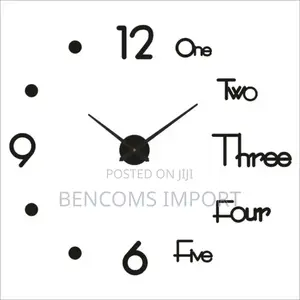 3D Wall Clock – A Perfect Blend of Style Functionality!