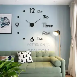 3D Wall Clock – A Perfect Blend of Style Functionality!