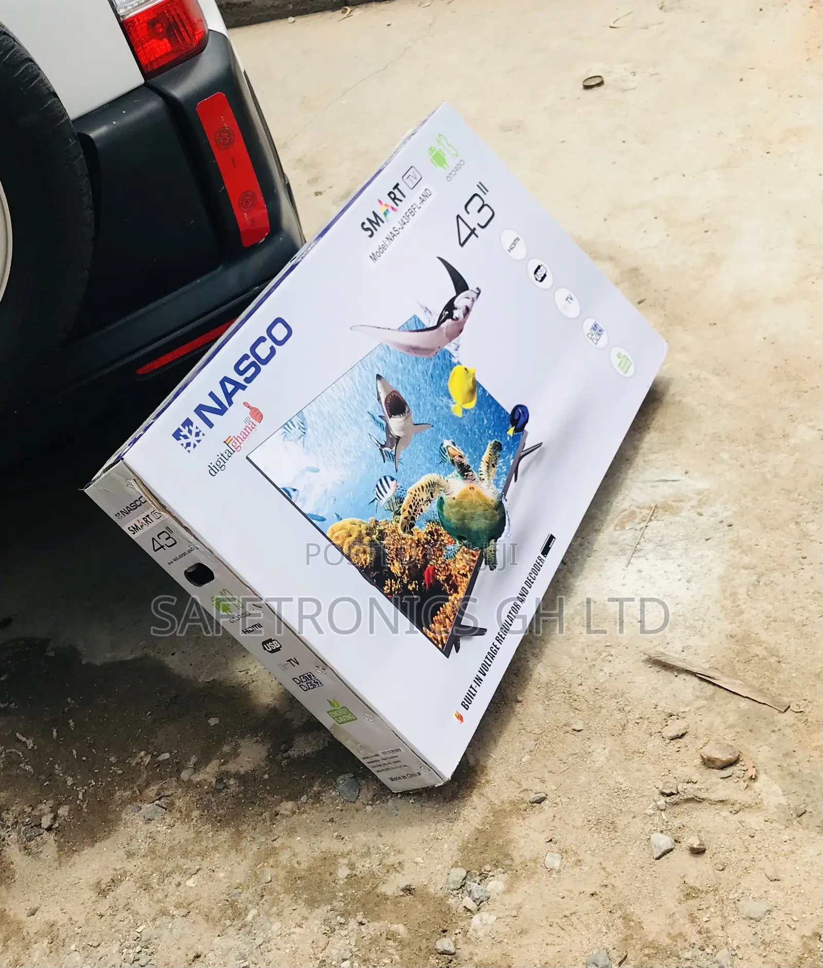 Grab Smart 43 Inch Led Nasco Tv Authentic