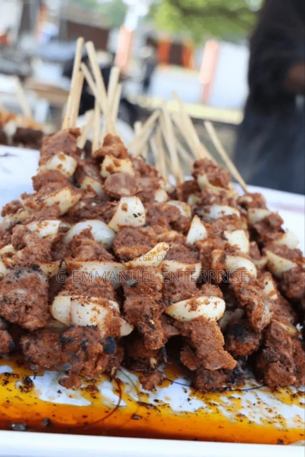 Special Goat Kebab for Your Special Occasions. in Abossey Okai Meals