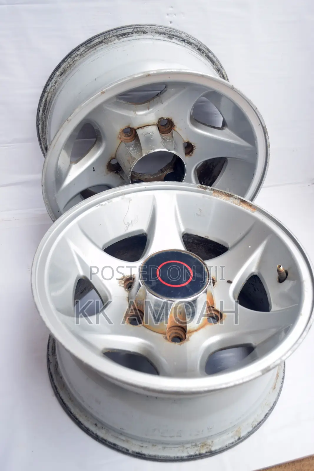 Set of 4 Super Off-Road Rim 15 Inches Alloy Rims for Pickup